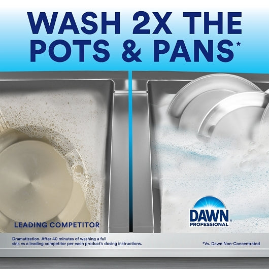 Dawn Professional Manual Pot & Pan Detergent Concentrate Original Scent, 1 x 5 GA Case - DOT product image 2