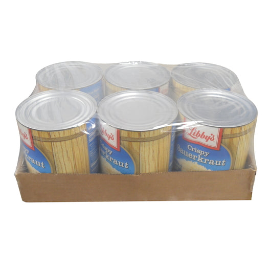Libbys Fancy Sauerkraut Crispy Sauerkraut Bulk, 6 x 99 oz Case - DOT product image 7