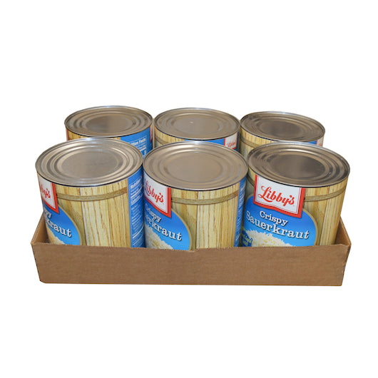 Libbys Fancy Sauerkraut Crispy Sauerkraut Bulk, 6 x 99 oz Case - DOT product image 6