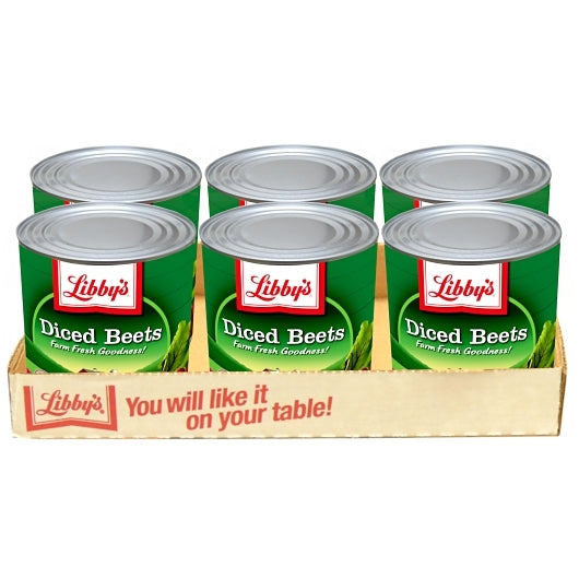 Libby Seneca Foods Diced Beets, 6 x 104 oz Case - DOT product image 4