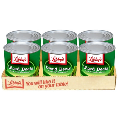Libby Seneca Foods Diced Beets, 6 x 104 oz Case - DOT product image 4