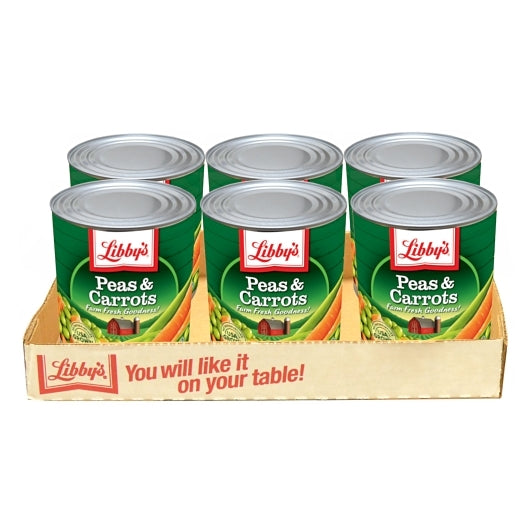 Libby Peas and Peas & Carrots, 6 x 105 oz Case - DOT product image 5