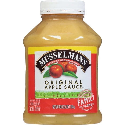 Musselman's Original Applesauce, 8 x 48 oz Case - Dried Fruit & Fruit Snacks