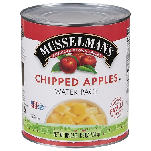 Knouse Foods Chipped Apple In Water, 6 x 104 oz Case - DOT product image 2