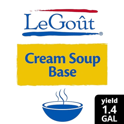 LeGout Cream Soup Base, 1 x 6 ct Case - DOT product image 3
