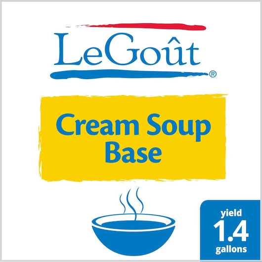 LeGout Cream Soup Base, 1 x 6 ct Case - Prepared Foods