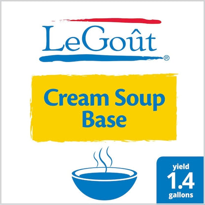LeGout Cream Soup Base, 1 x 6 ct Case - Prepared Foods