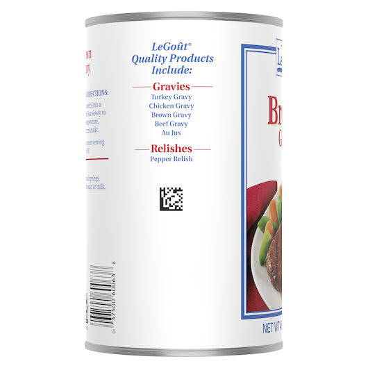 LeGout Brown Gravy, 12 x 48 oz Case - DOT product image 7