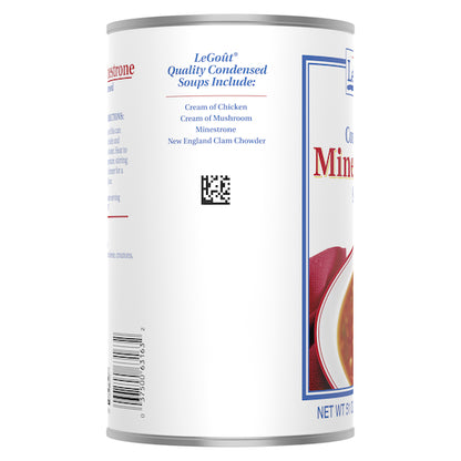 LeGout International Minestrone Soup, 12 x 3 lb Case - DOT product image 8