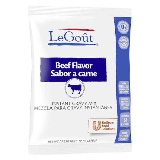 Beef Flavor Gravy Beef Flavor Instant Gravy Mix, 8 x 12.16 oz Case - DOT product image 8
