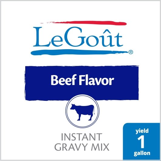 Beef Flavor Gravy Beef Flavor Instant Gravy Mix, 8 x 12.16 oz Case - DOT product image 3
