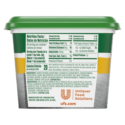 Knorr Low Sodium Chicken Base, 12 x 1 lb Case - DOT product image 8