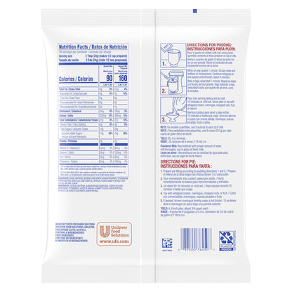 LeGout Vanilla Flavored Instant Pudding Mix, 12 x 24 oz Case - DOT product image 7