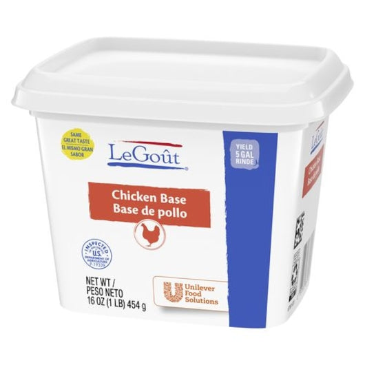 LeGout Franklin Colony Chicken Base, 12 x 1 lb Case - DOT product image 8