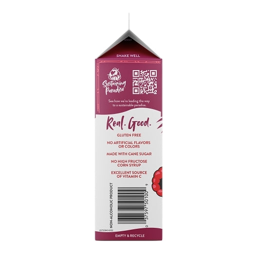 Island Oasis Raspberry Mix, 12 x 32 fl oz Case - DOT product image 3