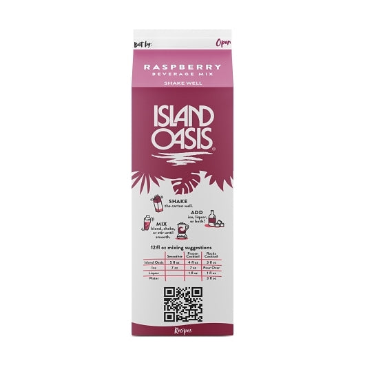 Island Oasis Raspberry Mix, 12 x 32 fl oz Case - DOT product image 6