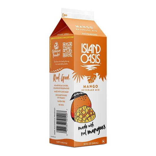 Island Oasis Mango Frozen, 12 x 32 fl oz Case - DOT product image 2