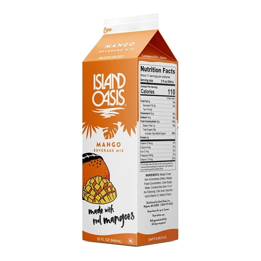 Island Oasis Mango Frozen, 12 x 32 fl oz Case - DOT product image 5