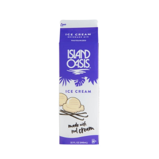 Island Oasis Ice Cream Beverage Mix, 12 x 32 fl oz Case - Beverages