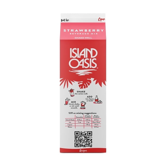 Island Oasis Strawberry Frozen, 12 x 32 fl oz Case - DOT product image 5