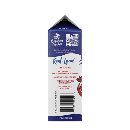 Island Oasis Blueberry Pomegranate Beverage Mix, 12 x 32 fl oz Case - DOT product image 3