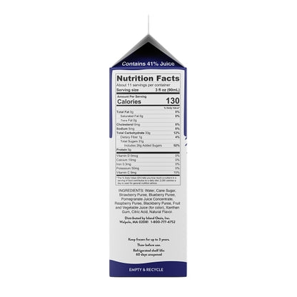 Island Oasis Blueberry Pomegranate Beverage Mix, 12 x 32 fl oz Case - DOT product image 4