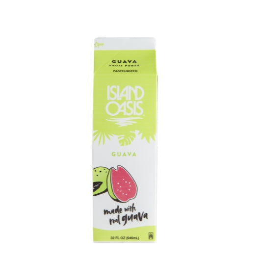 Island Oasis Guava Beverage Mix, 12 x 32 fl oz Case - Health & Personal Care