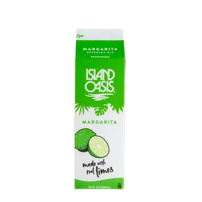 Island Oasis Margarita Beverage Mix, 12 x 32 fl oz Case - Frozen Fruit