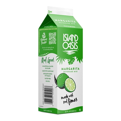 Island Oasis Margarita Beverage Mix, 12 x 32 fl oz Case - DOT product image 2