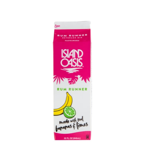 Island Oasis Rum Runner Beverage Mix, 12 x 32 fl oz Case - DOT product image 2