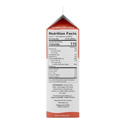 Island Oasis Peach Beverage Mix, 12 x 32 fl oz Case - DOT product image 4