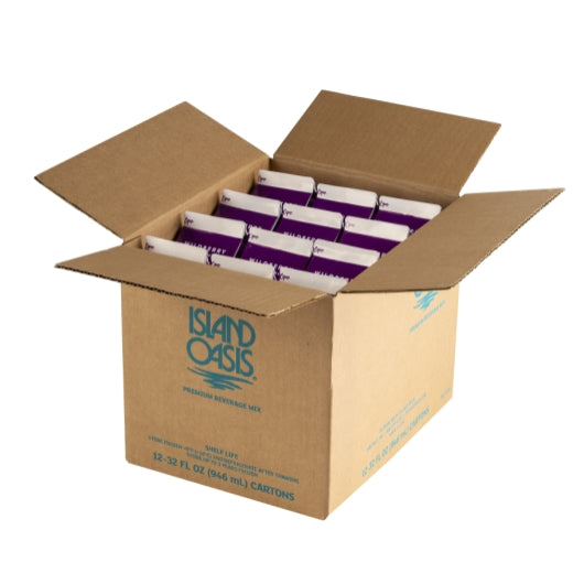 Island Oasis Wildberry Beverage Mix, 12 x 32 fl oz Case - DOT product image 8