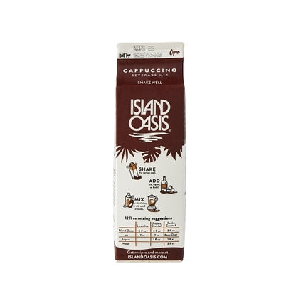 Island Oasis Cappuccino Beverage Mix, 12 x 12 x 32 fl oz Case - DOT product image 4