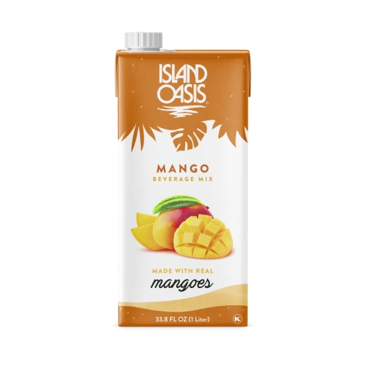 Island Oasis Mango Beverage Mix, 1 x 12 ct Case - Dried Fruit & Fruit Snacks