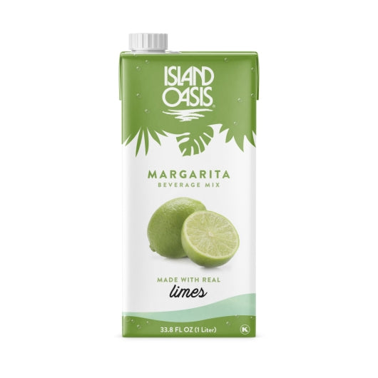 Island Oasis Gluten Free Margarita Beverage Mix, 12 x 1 LT Case - Dried Fruit & Fruit Snacks