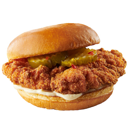 Brakebush Signature Spicy Par-Fried Crispy Breaded Chicken Breast Filets Avg.28/5.7 Oz., 2 x 5 lb Case - DOT product image 5