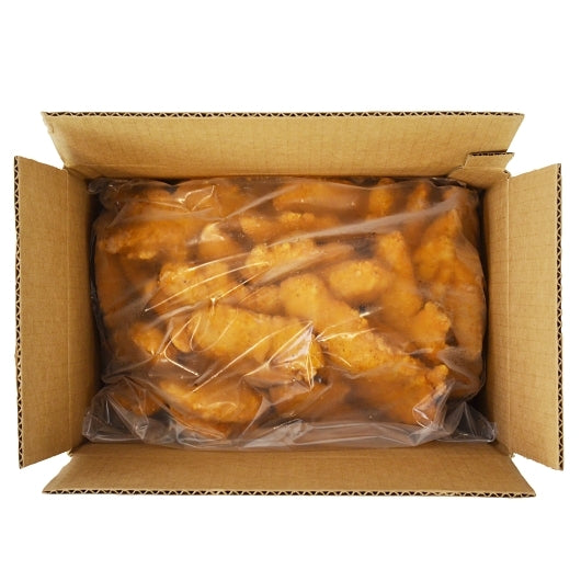 Brakebush Gold’N’Spice Fully Cooked Boneless Skinless Breaded Chicken Tenderloins Medium, 2 x 5 lb Case - DOT product image 3
