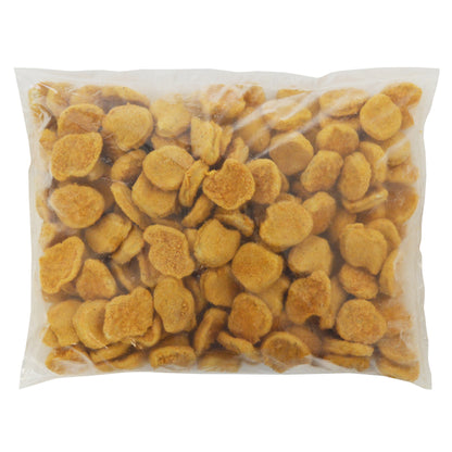 Brakebush Country Goodness Fully Cooked Breaded Breast Nuggets 0.65 Oz., 2 x 6 lb Case - Frozen Meat & Seafood