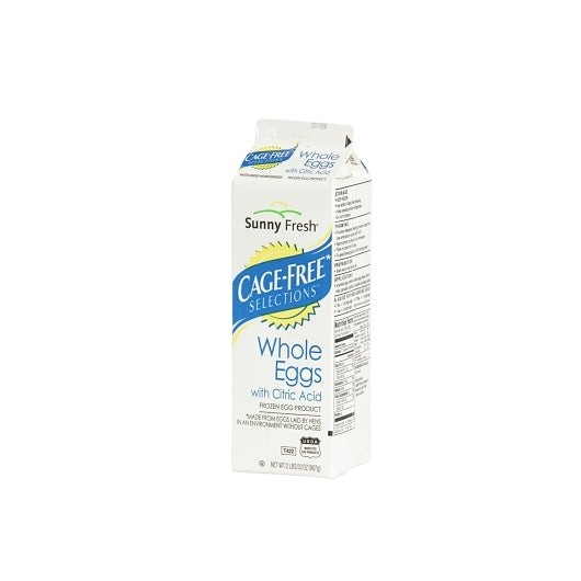 Sunny Fresh Cage Free Selection Liquid Whole Egg With Citric Acid, 12 x 2 lb Case - DOT product image 2