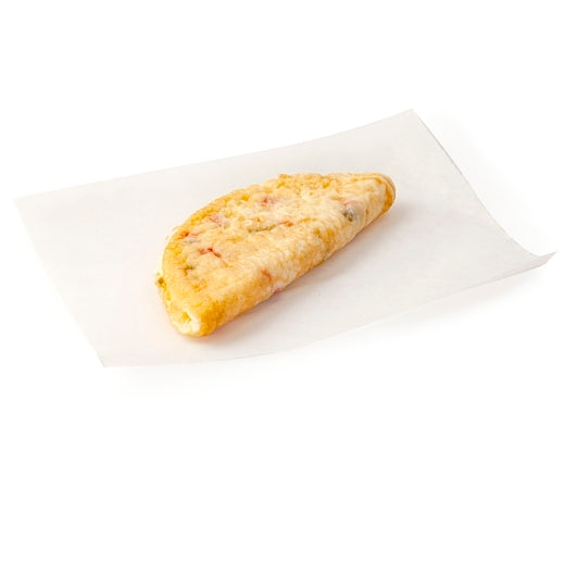Sunny Fresh Cage-Free Cheese, Pepper and Onion Egg White Frittata, 1 x 120 x 2.5 oz Case - Cheese & Dairy