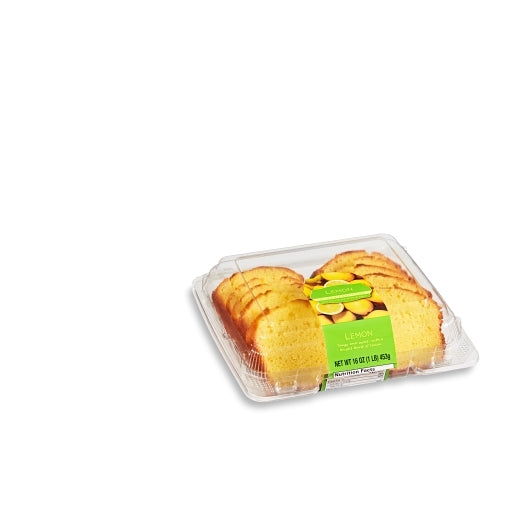 Csm Bakery Sliced Lemon Loaf Cake, 12 x 16 oz Case - Bakery & Desserts