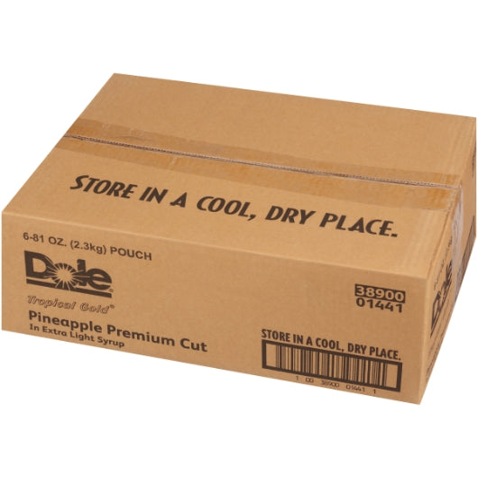 Dole Pineapple Chunks in Extra Light Syrup, 6 x 81 oz Case - DOT product image 5