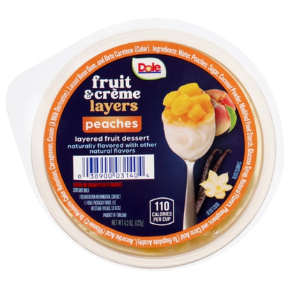 Dole Peaches & Crème Parfait, 36 x 4.3 oz Case - DOT product image 5