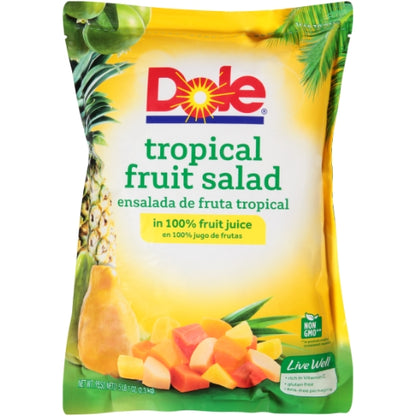 Dole Tropical Fruit Salad in Juice, 6 x 81 oz Case - Dried Fruit & Fruit Snacks