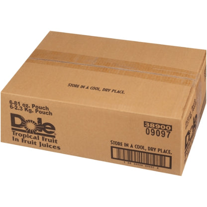 Dole Tropical Fruit Salad in Juice, 6 x 81 oz Case - DOT product image 4