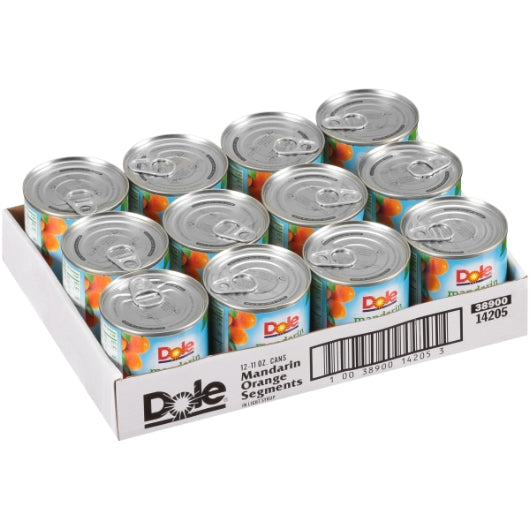 Dole Mandarin Oranges in Light Syrup, 12 x 11 oz Case - DOT product image 3