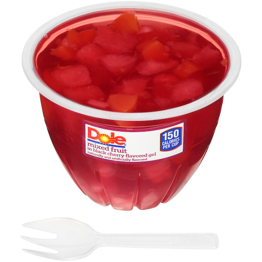 Dole Mixed Fruit In Black Cherry Gel, 12 x 7 oz Case - DOT product image 5