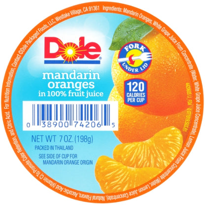 Dole Mandarin Oranges Slice, 12 x 7 oz Case - DOT product image 6