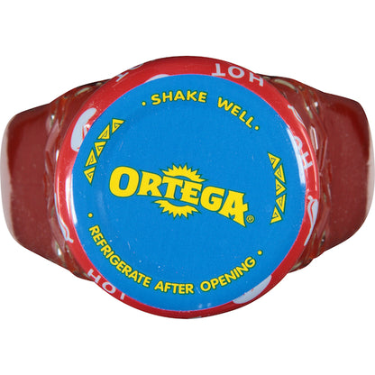 Ortega Hot Taco Sauce Bottle, 12 x 8 oz Case - DOT product image 7