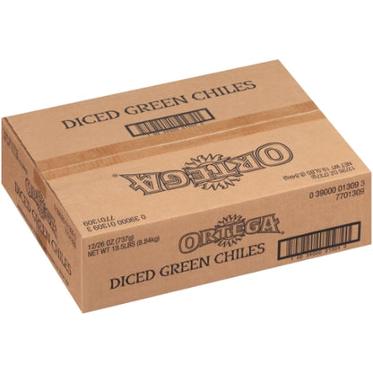 Ortega Diced Green Chiles, 12 x 26 oz Case - DOT product image 5